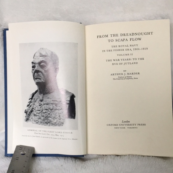 From Dreadnought to Scapa Flow Vol. 2 War Years Eve Jutland by Arthur J. Marder - Picture 7 of 16